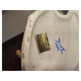 Homco Porcelain Rooster and Hen Figurines, Made in Japan