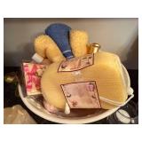 Large Collection of Candles, Holders, and Spa Accessories