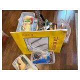 Large Assortment of Sewing, Craft, and Art Supplies