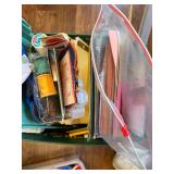 Large Assortment of Sewing, Craft, and Art Supplies
