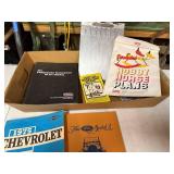 Collection of Vintage Automotive Manuals and Hobby Booklets