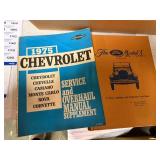 Collection of Vintage Automotive Manuals and Hobby Booklets