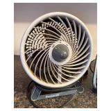 Set of 2 Tabletop Electric Fans - Duracraft and Metal Frame