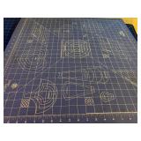Set of Rotary Cutting Mats and Wooden Quilting Frame
