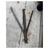 Heavy Duty Metal Trailer Stabilizer Jack Arm Assembly