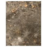 Great North American Railway Antique Metal Ash Bucket with Lid and Handle