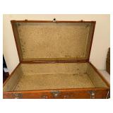 Collection of 4 Vintage Suitcases in Assorted Colors and Styles