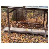 Outdoor PVC Plastic Canoe Stand