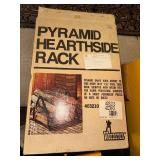 Woodstock Pyramid Hearthside Firewood Rack in Box