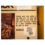 Woodstock Pyramid Hearthside Firewood Rack in Box