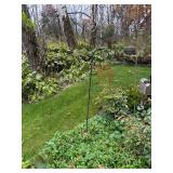 Set of 5 Outdoor Metal Shepherd Hooks for Garden or Yard