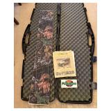 Flambeau Hard Rifle Case with Allen Camo Soft Gun Sleeve and Accessories