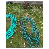 Garden Hose Set with Watering Can and Spray Nozzles