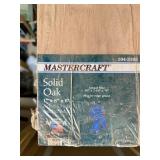 Lot of 3 Mastercraft Solid Oak Boards in Various Sizes