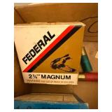Collection of 12 Gauge Shotgun Shells and Slugs by Federal and Remington