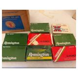 Assorted Centerfire Rifle Cartridges and Accessories Including Remington, Federal, Winchester, and Hornady