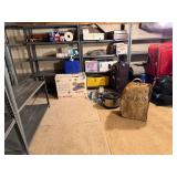 Set of Heavy Duty Metal Basement Storage Shelving Units