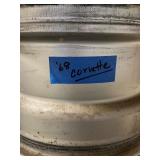 Set of 4 1968 Corvette Steel Wheels