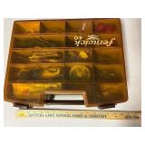 Fenwick 40 Tackle Box with Assorted Fishing Lures and Accessories