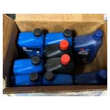 Box of 9 Quarts Automatic Transmission Fluid Chevron, Valvoline, O
