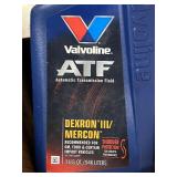 Box of 9 Quarts Automatic Transmission Fluid Chevron, Valvoline, O