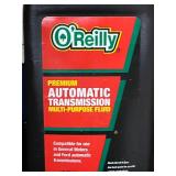 Box of 9 Quarts Automatic Transmission Fluid Chevron, Valvoline, O