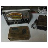 Vintage Car Audio and Test Equipment Lot: Sears Analyzer, Pioneer Amplifier, Kraco Converter