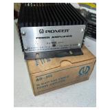 Vintage Car Audio and Test Equipment Lot: Sears Analyzer, Pioneer Amplifier, Kraco Converter