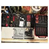 Multi-Case Home and Precision Tool Set with Power Driver, Hand Tools, and Accessories