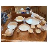 Assorted Vintage China Serving and Tea Set Including Noritake, Truly Tasteful, Johnson Bros