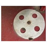 Weber Red Charcoal Kettle Grill with Lid and Wheeled Stand