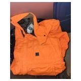 10X Medium Blaze Orange Hunting Jacket, Gloves, and Safety Vest Set