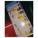 Large Storage Tote with Kitchenware, Glassware, Crock-Pot, and Utensils