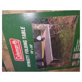 Coleman Dynasty Folding Table 30" x 60" with Metal Frame