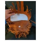 Kolpin Suede Fringe Rifle Scabbard and Fringe Shoulder Bag Set