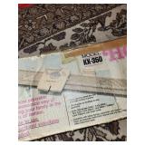 Brother KX-350 Home Knitter Machine with Instructional Materials