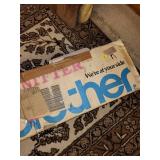 Brother KX-350 Home Knitter Machine with Instructional Materials