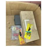 Bob Allen Shooting Vests and Fishing Tackle Box with Accessories