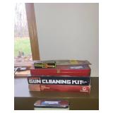 Lot of Gun and Rifle Cleaning Kits with Accessories