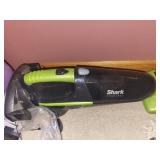 Bissell QuickSteamer Upright Carpet Cleaner and Shark Cordless Vacuum