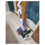 Bissell QuickSteamer Upright Carpet Cleaner and Shark Cordless Vacuum