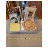 Quilt Pattern Book Collection with Embroidery Hoops and ABC Toddler Quilt Kit