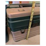 Large Assortment of Felting and Craft Supplies with Storage Bins