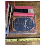 Collection of 11 Mixed Books Including Cookbooks, Maps, and Journals