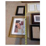Collection of 10 Decorative Photo Frames in Various Sizes and Finishes