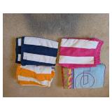 Assorted Lot of Towels, Blankets, and Quilts, Mixed Patterns and Sizes
