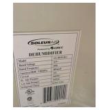 Lot of 2 Dehumidifiers Hisense DH70KP1WG and Soleus Air GL-DEH-30-1 with Coleman Cooler