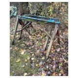 Pair of Steel Sawhorses