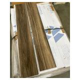 495 SF of Metroflor Premium Genisis LVP Flooring 7.5" x 48" - Smoke - SKU LVR