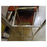 Stainless 5ft Shelf, Glass Shelves